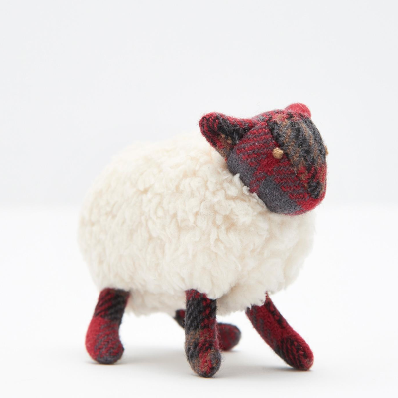 Joules Tweedle Keyring - Sheep-1